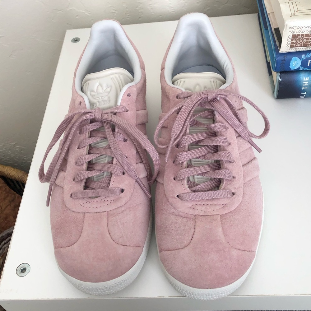 Adidas Gazelle pink sneakers